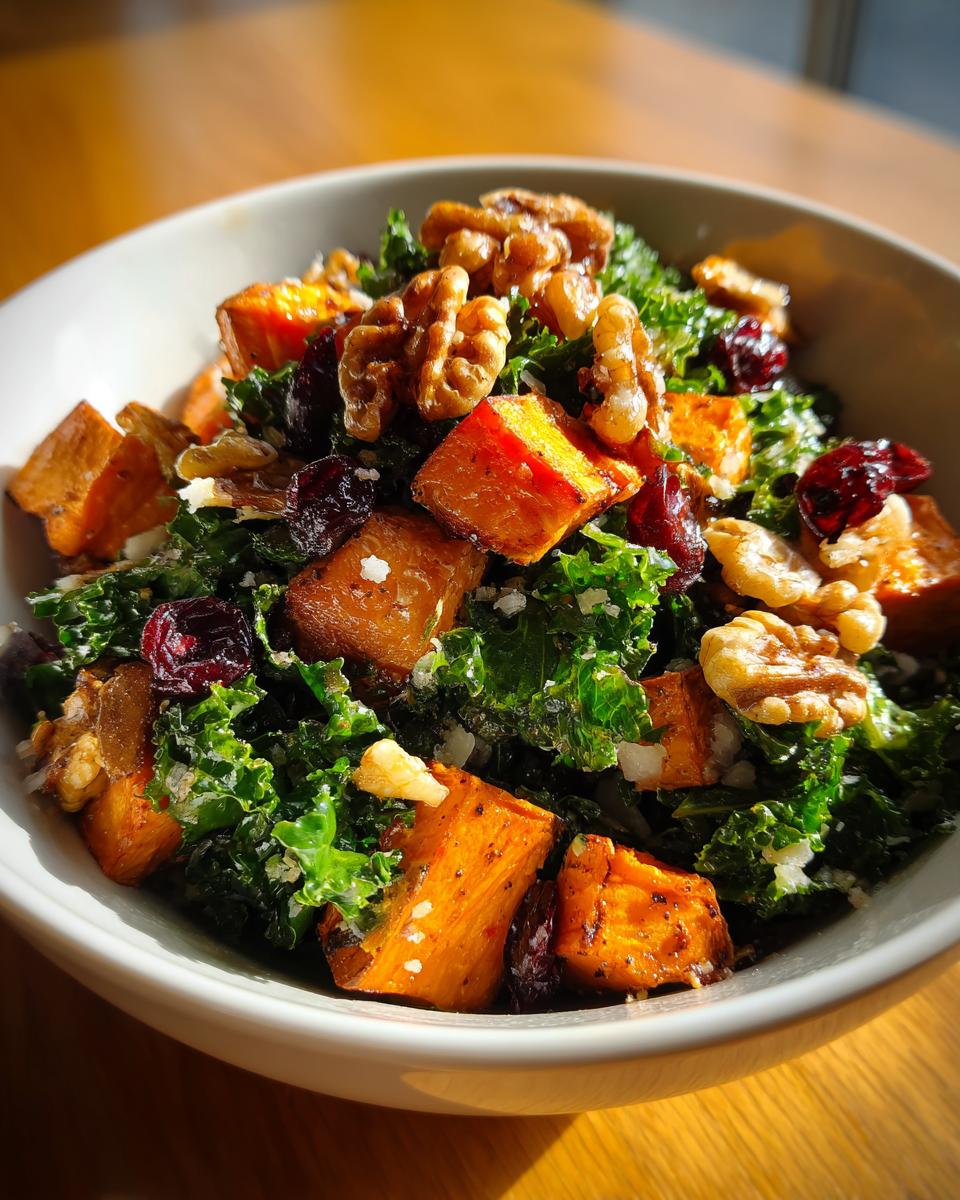 Sweet Potato and Kale Salad - detail 3