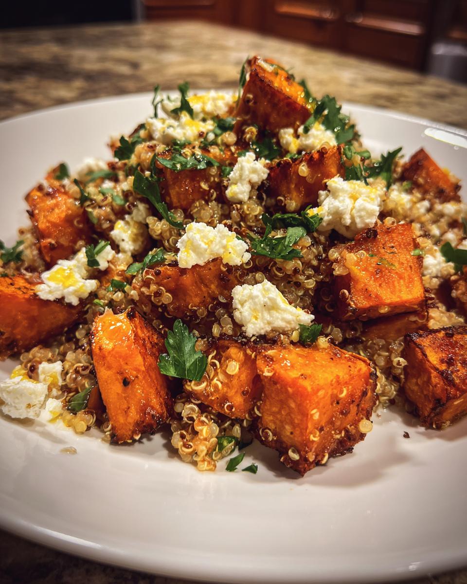 Sweet Potato and Quinoa Salad - detail 1