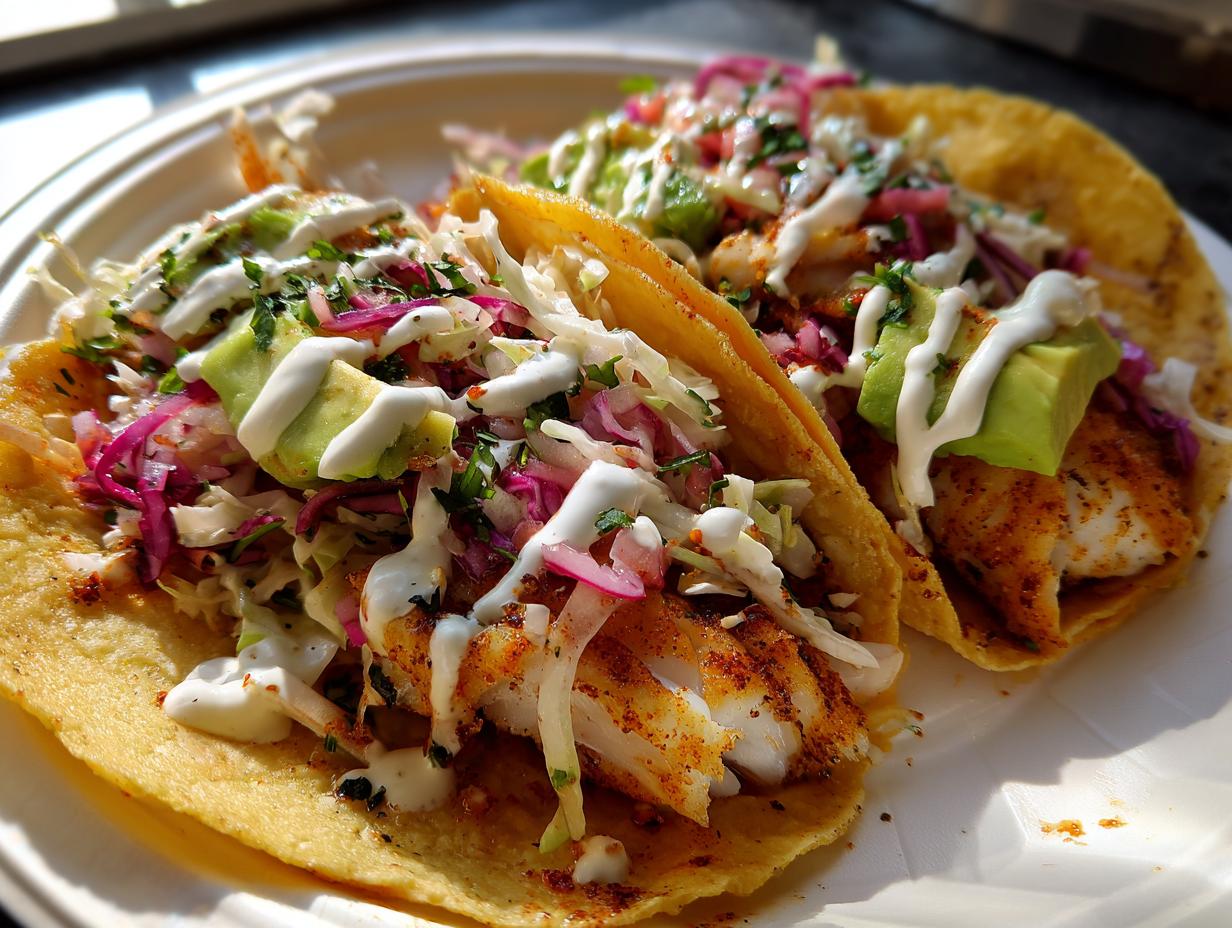 Tilapia Cilantro-Lime Fish Tacos