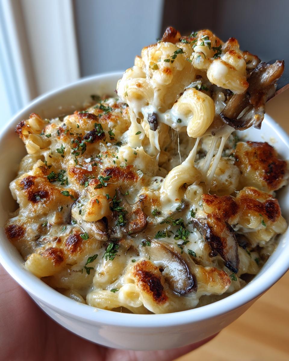 Truffle Mushroom Mac and Cheese - detail 2