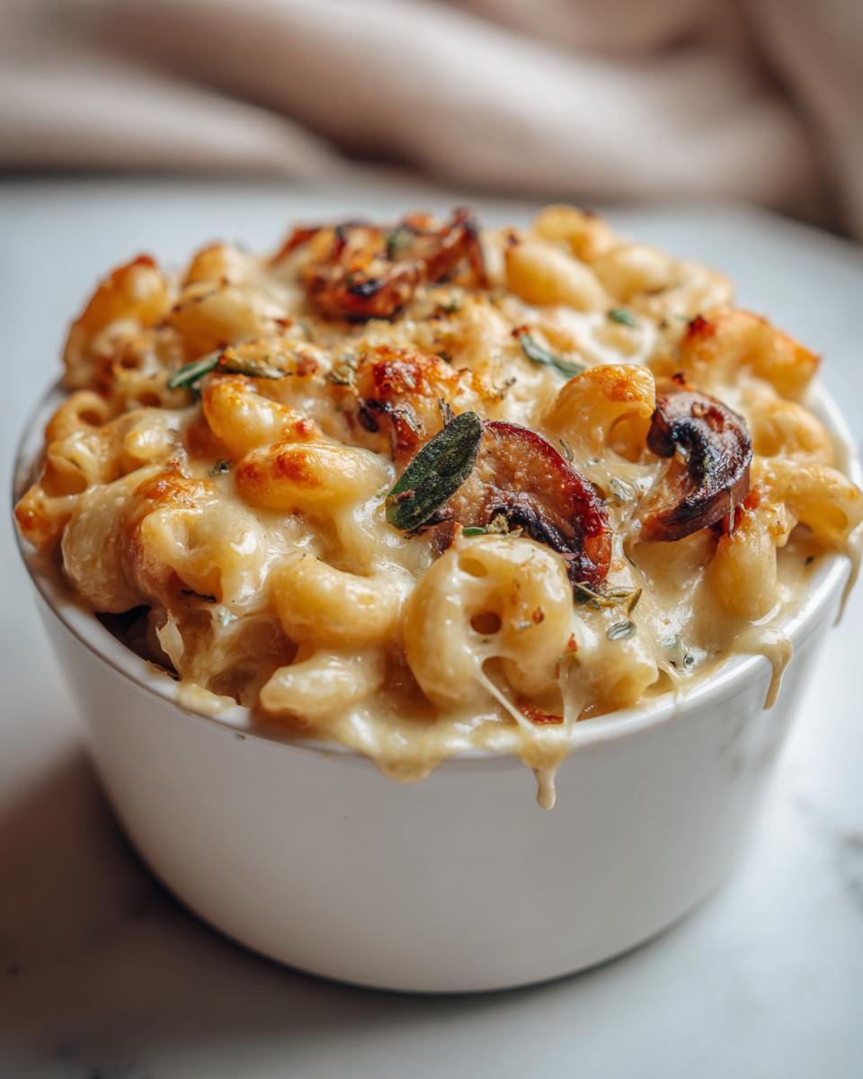 Truffle Mushroom Mac and Cheese - detail 3