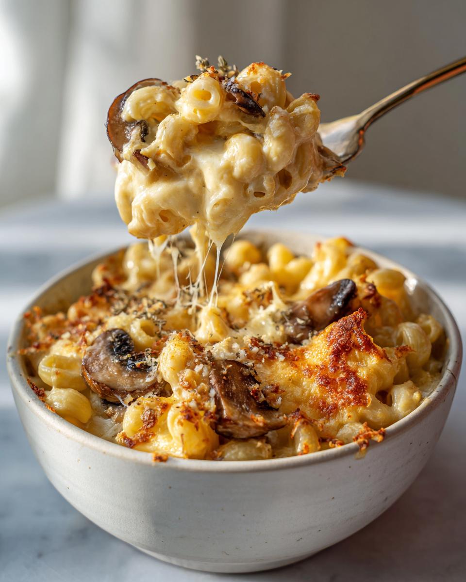 Truffle Mushroom Mac and Cheese - detail 4