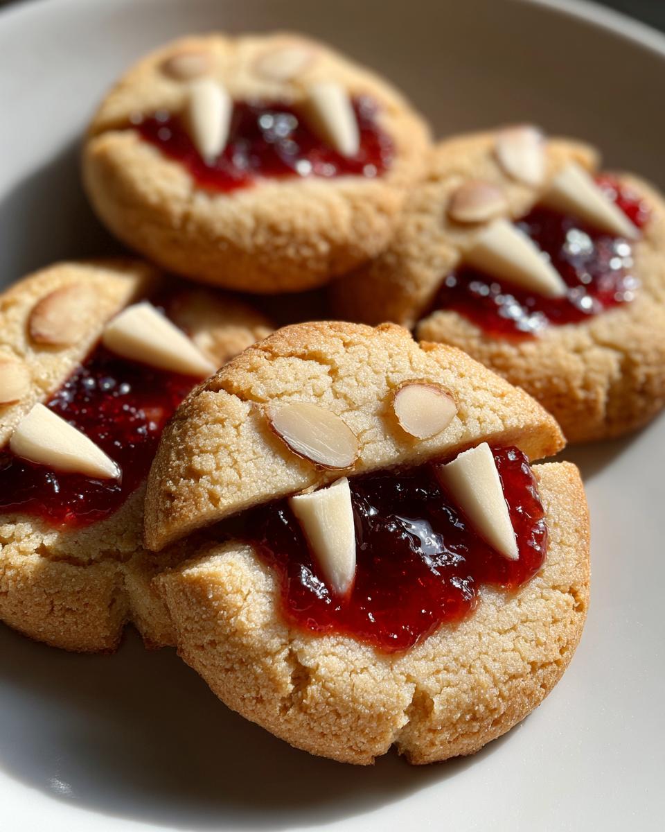 Vampire Fang Cookies - detail 3