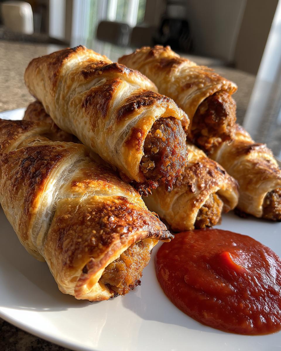 Vegan Lentil Mummy Meatballs - detail 3