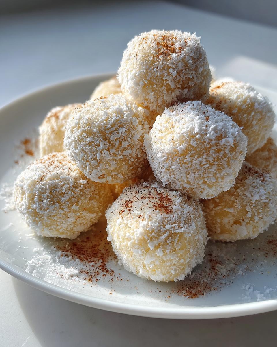 White Chocolate Pumpkin Truffles - detail 1