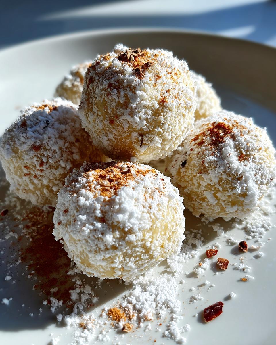 White Chocolate Pumpkin Truffles - detail 2