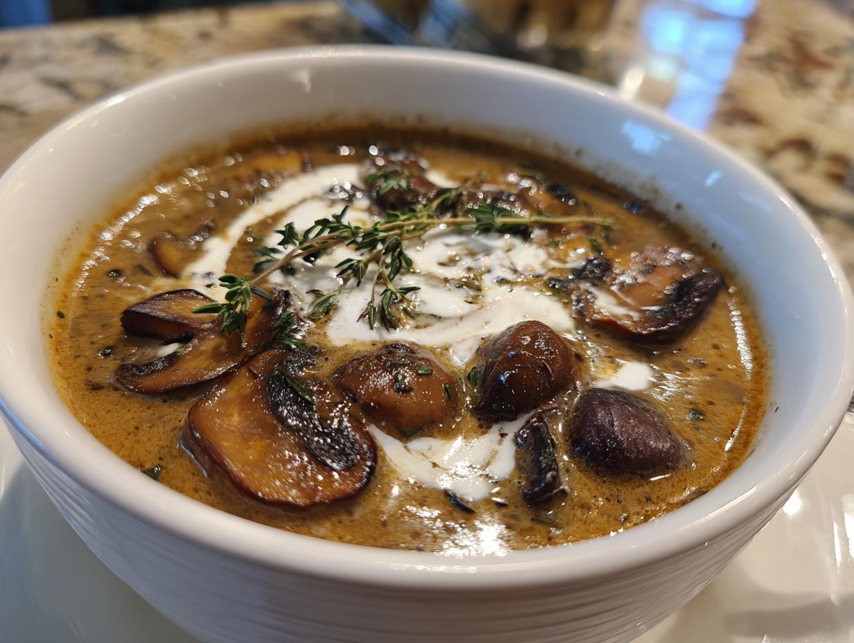 Wild Mushroom Soup