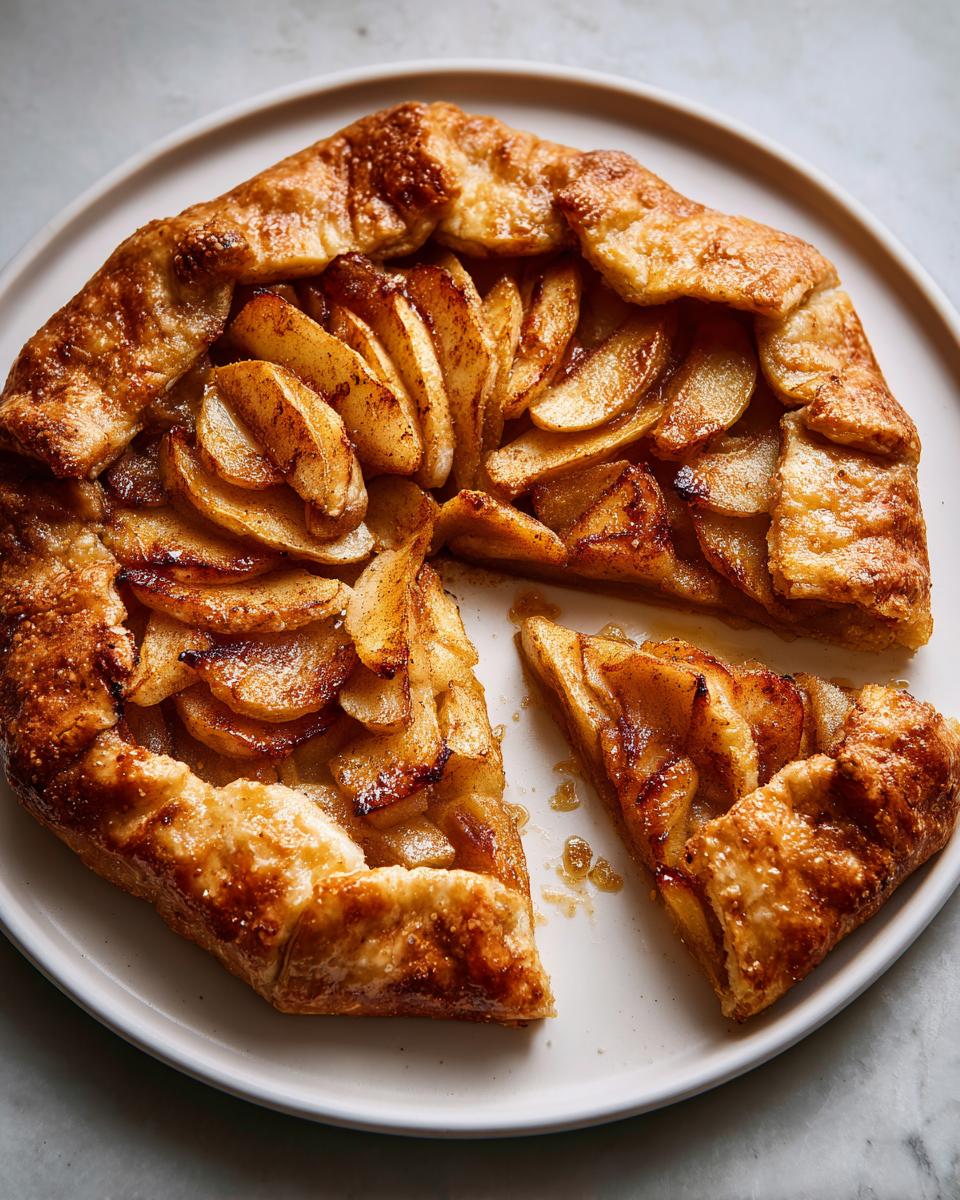 Apple Galette - detail 1
