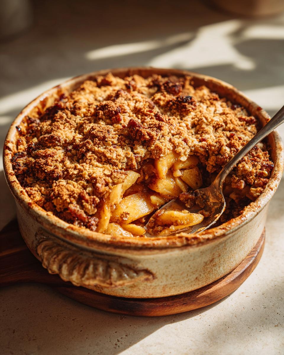Irresistible Apple Pecan Crisp Recipe in Just 30 Minutes 5 Apple Pecan Crisp - detail 1