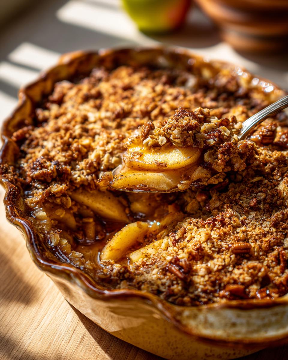 Irresistible Apple Pecan Crisp Recipe in Just 30 Minutes 6 Apple Pecan Crisp - detail 2