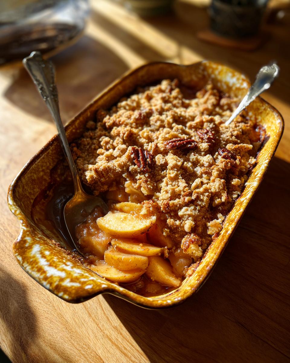 Irresistible Apple Pecan Crisp Recipe in Just 30 Minutes 7 Apple Pecan Crisp - detail 3