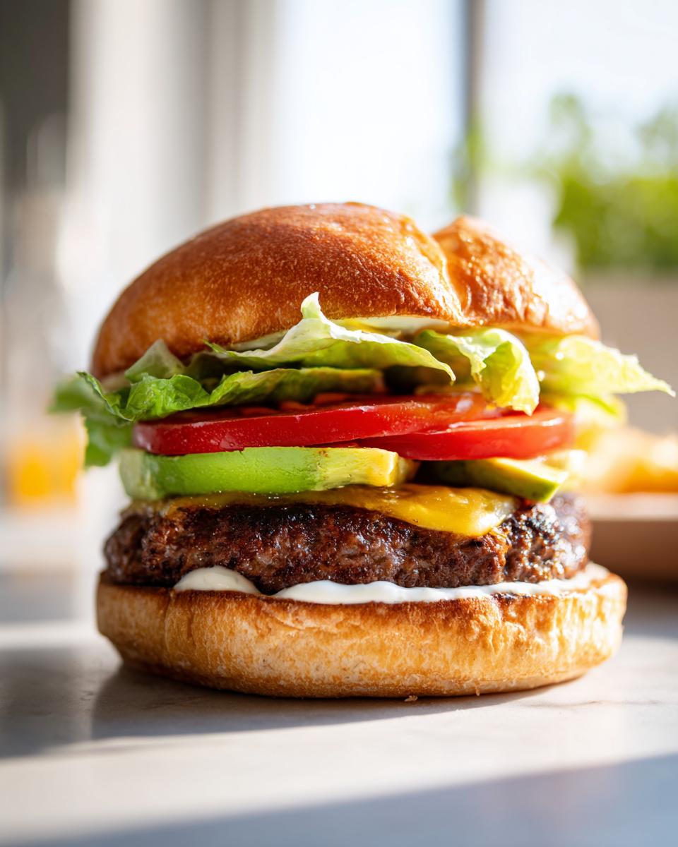 Avocado Burger - detail 1