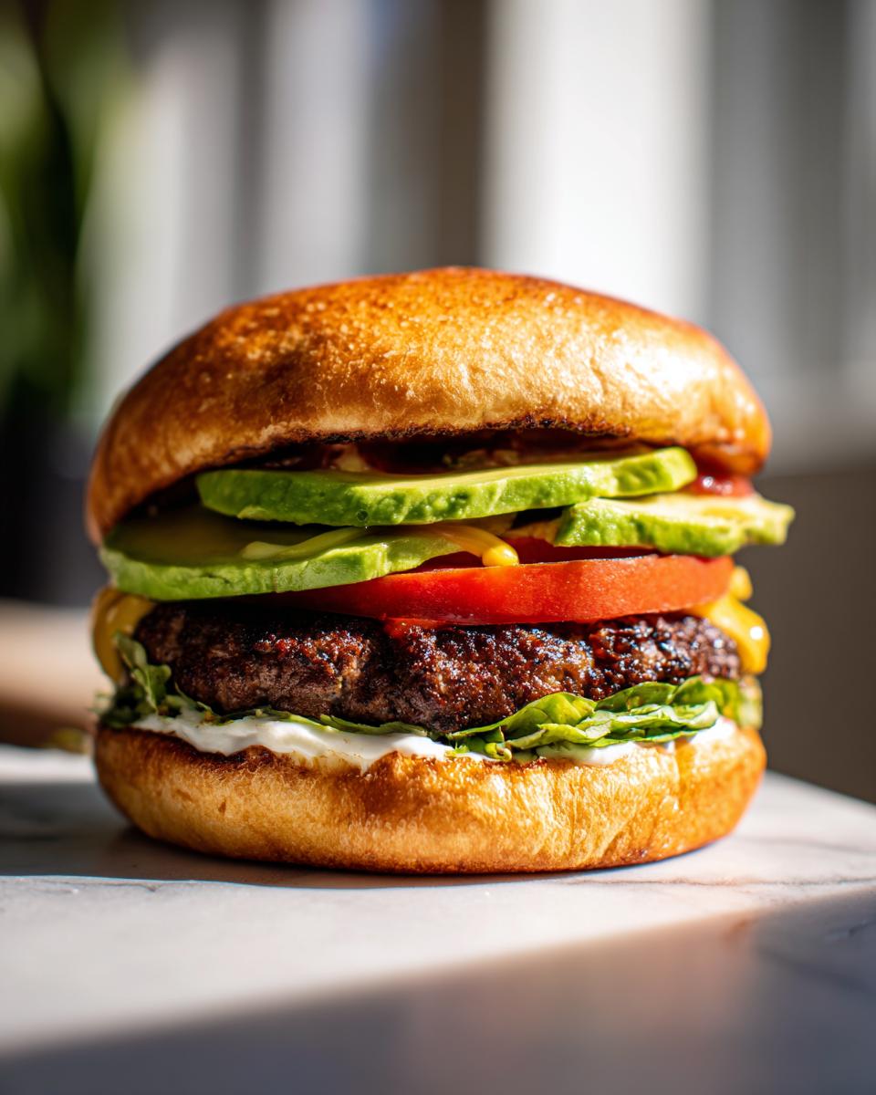 Avocado Burger - detail 2