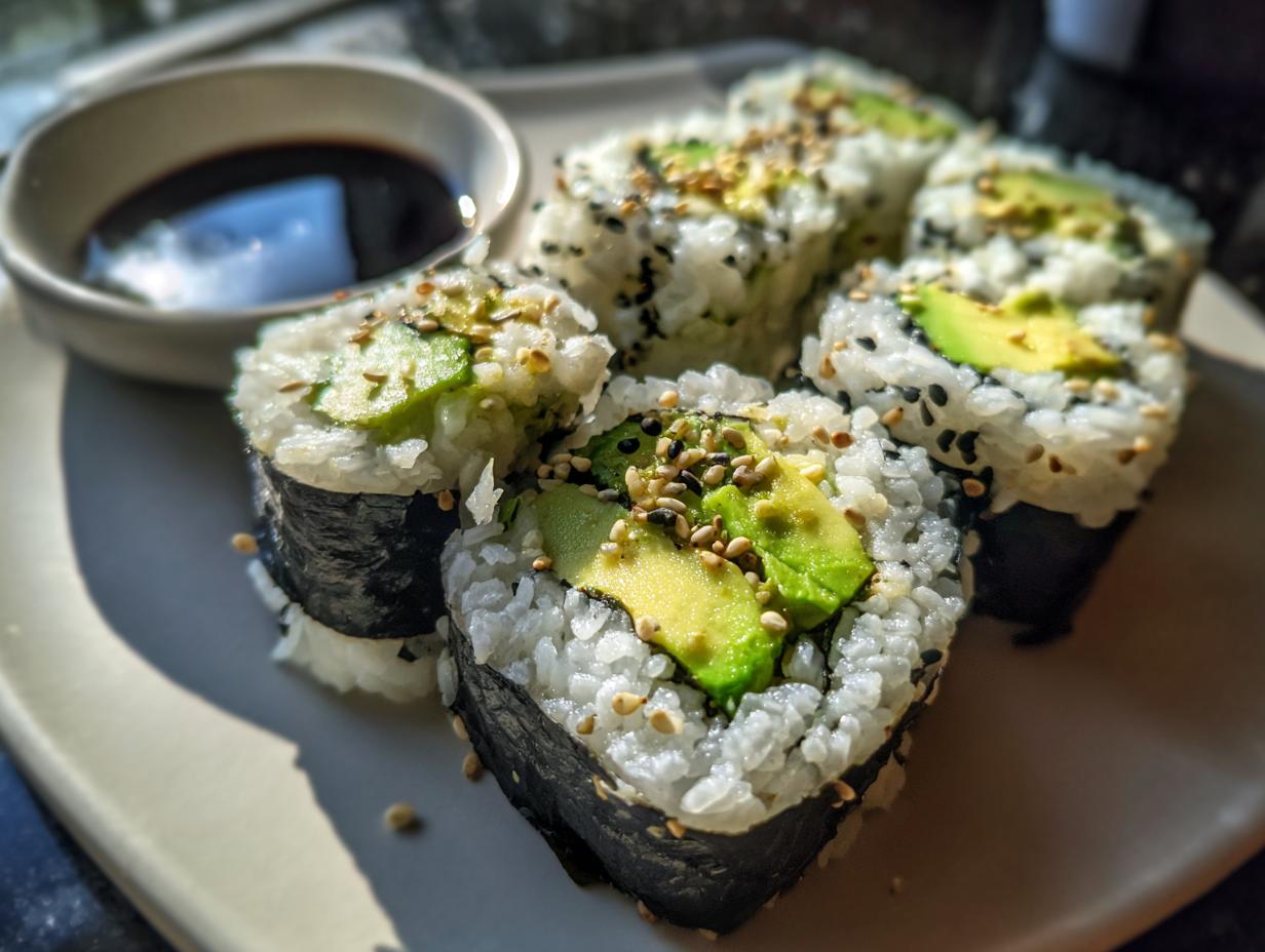 Avocado Sushi Rolls