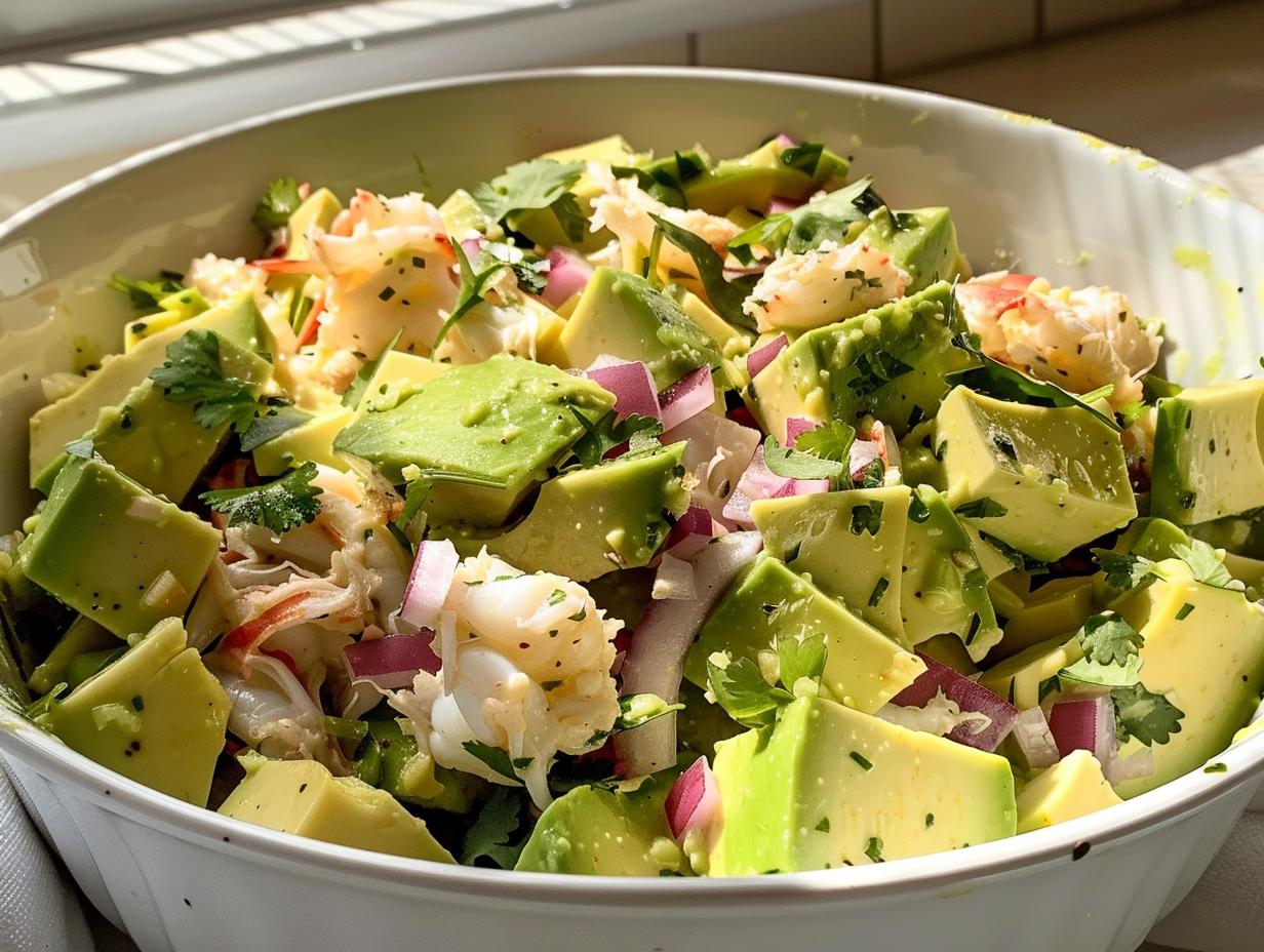 Avocado and Crab Salad