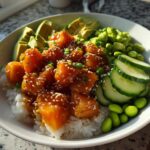 Irresistible Avocado and Salmon Poke Bowl in 30 Minutes 8 Avocado and Salmon Poke Bowl