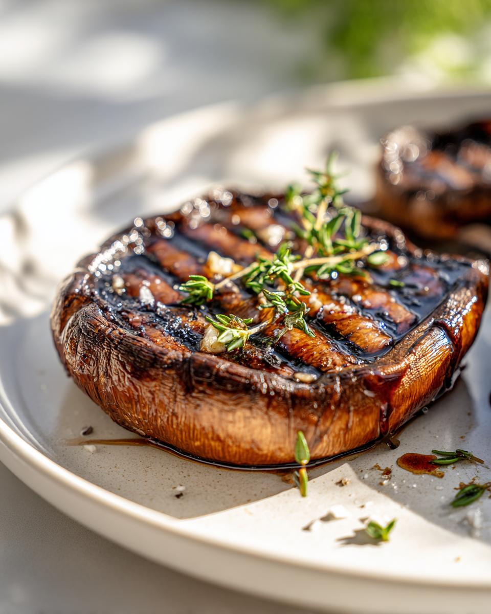 Balsamic Grilled Portobellos - detail 2