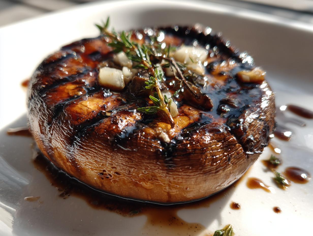 Balsamic Grilled Portobellos