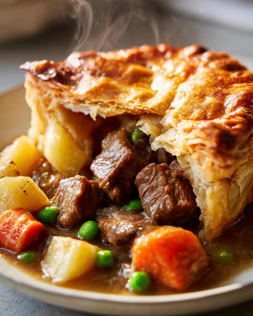 Irresistible 1-Hour Beef Pot Pie That Melts in Your Mouth 6 Beef Pot Pie - detail 1