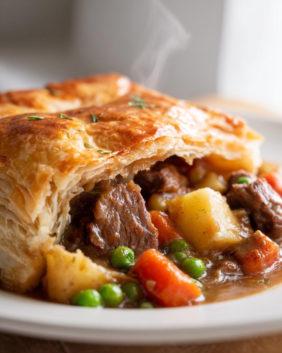 Irresistible 1-Hour Beef Pot Pie That Melts in Your Mouth 7 Beef Pot Pie - detail 2
