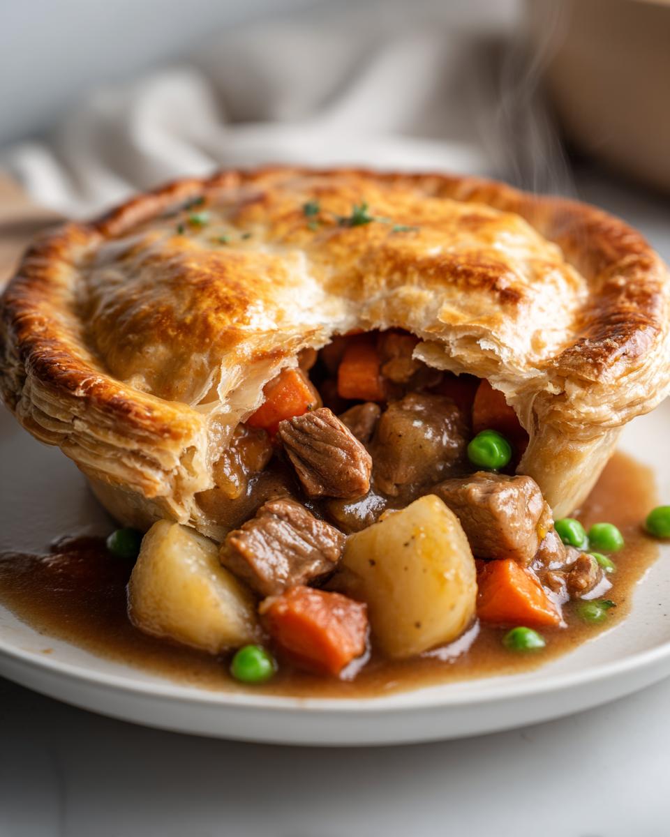 Irresistible 1-Hour Beef Pot Pie That Melts in Your Mouth 8 Beef Pot Pie - detail 3