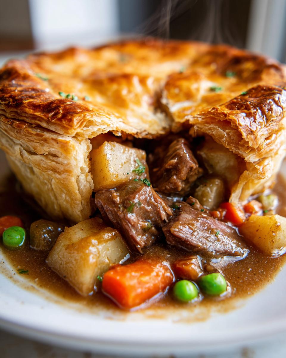 Irresistible 1-Hour Beef Pot Pie That Melts in Your Mouth 9 Beef Pot Pie - detail 4