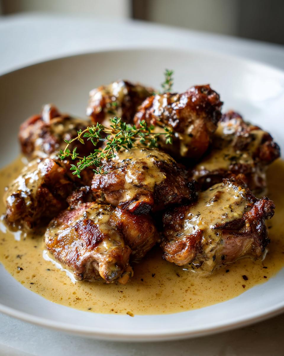 34-Minute Braised Rabbit with Mustard Sauce Magic 8 Braised Rabbit with Mustard Sauce - detail 3