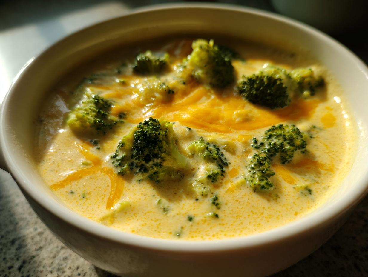 Broccoli Cheddar Soup