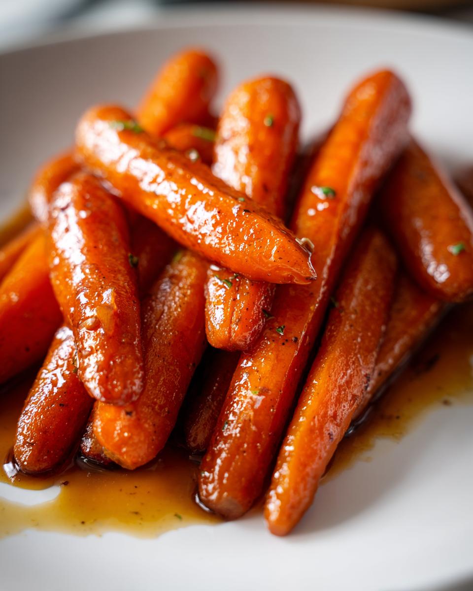 Brown Sugar Glazed Carrots - detail 4