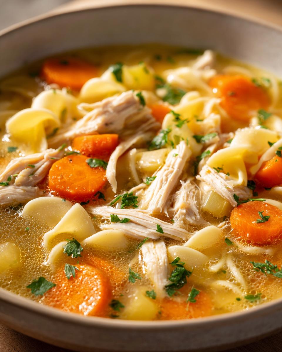 30-Minute Chicken Noodle Soup Recipe for Ultimate Comfort 6 Chicken Noodle Soup - detail 1