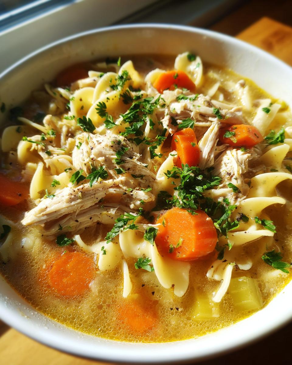30-Minute Chicken Noodle Soup Recipe for Ultimate Comfort 8 Chicken Noodle Soup - detail 3