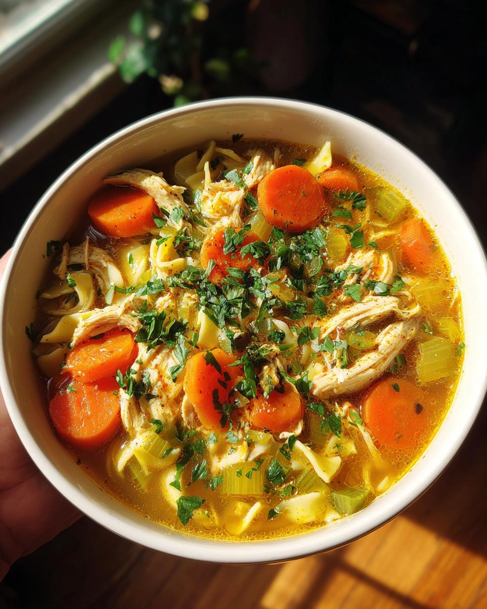 30-Minute Chicken Noodle Soup Recipe for Ultimate Comfort 9 Chicken Noodle Soup - detail 4