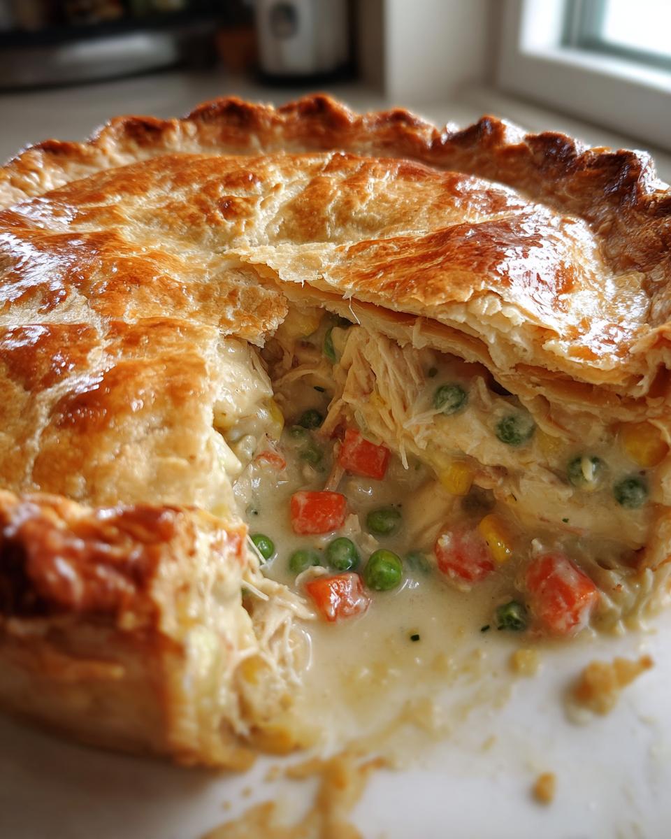 Perfect Chicken Pot Pie Recipe in Just 4 Easy Steps 6 Chicken Pot Pie - detail 2