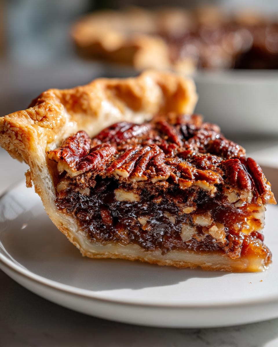 Chocolate Pecan Pie - detail 1
