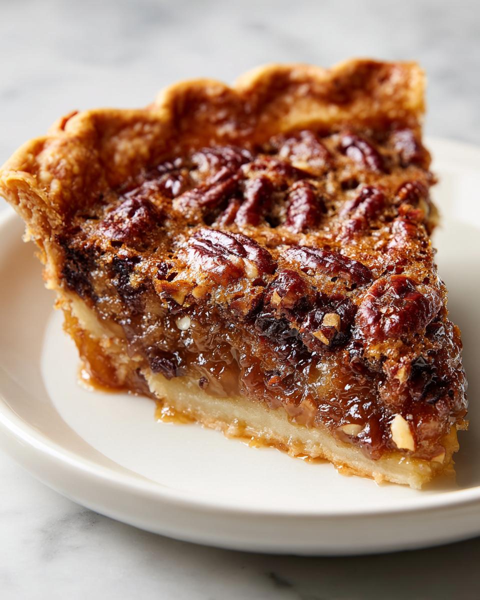 Chocolate Pecan Pie - detail 2