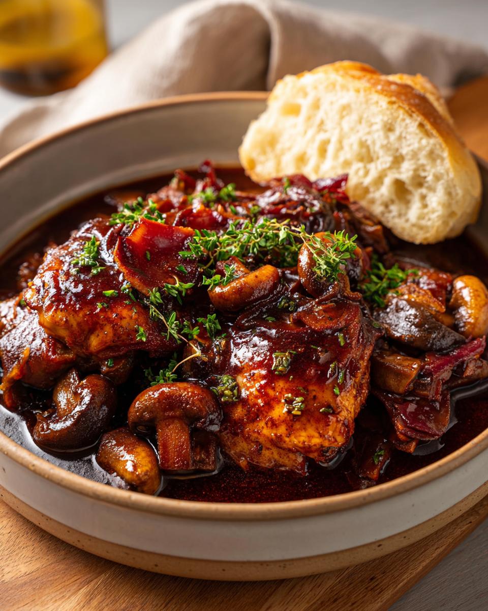 Coq au Vin - detail 3