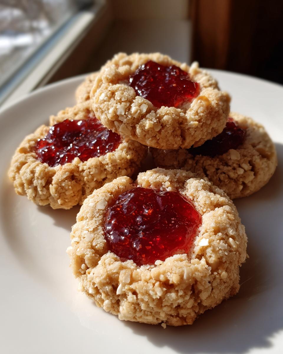 Cranberry Almond Thumbprint Cookies - detail 4