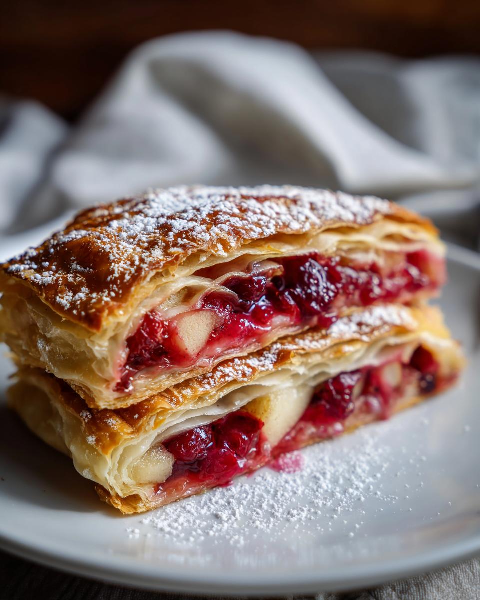 Irresistible 30-Minute Cranberry Apple Strudel Magic 7 Cranberry Apple Strudel - detail 2