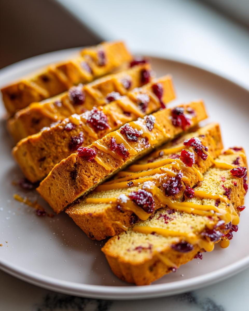 15-Minute Cranberry Biscotti with Orange Glaze You'll Adore 7 Cranberry Biscotti with Orange Glaze - detail 2