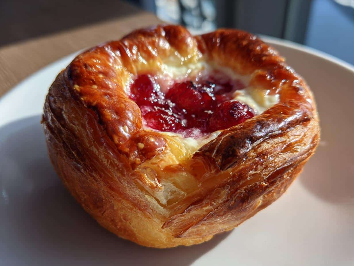 Cranberry Cheese Danish