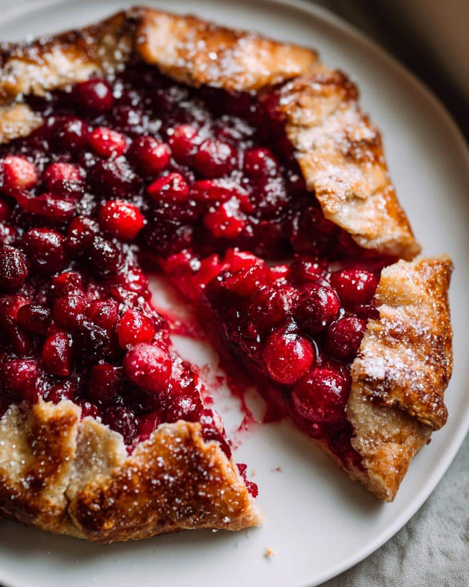 Irresistible 30-Minute Cranberry Galette Perfection 7 Cranberry Galette - detail 2