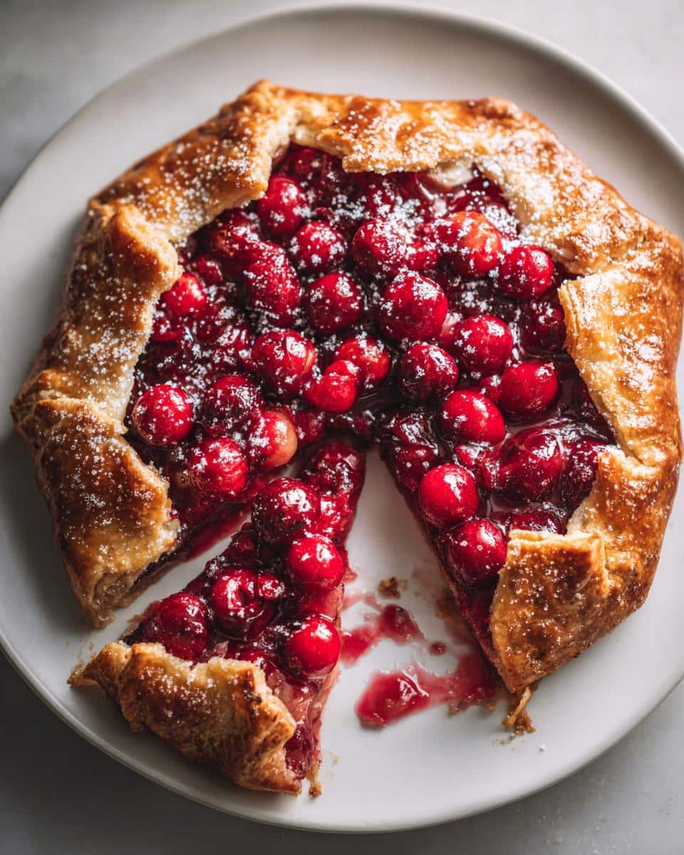 Irresistible 30-Minute Cranberry Galette Perfection 9 Cranberry Galette - detail 4