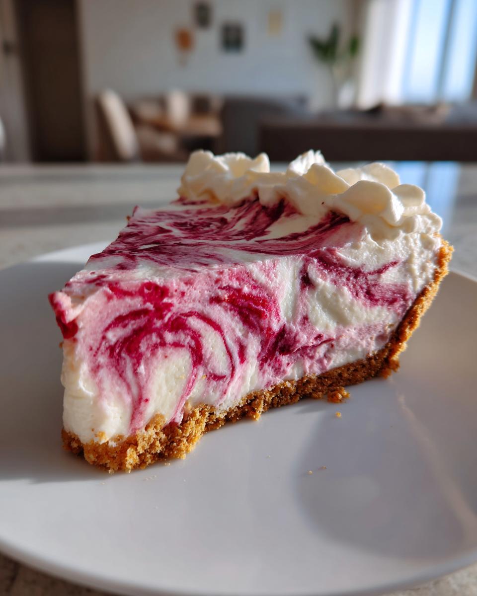 Cranberry Icebox Pie - detail 1