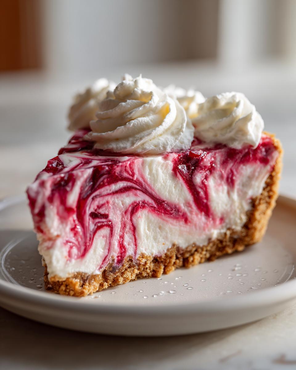 Cranberry Icebox Pie - detail 3