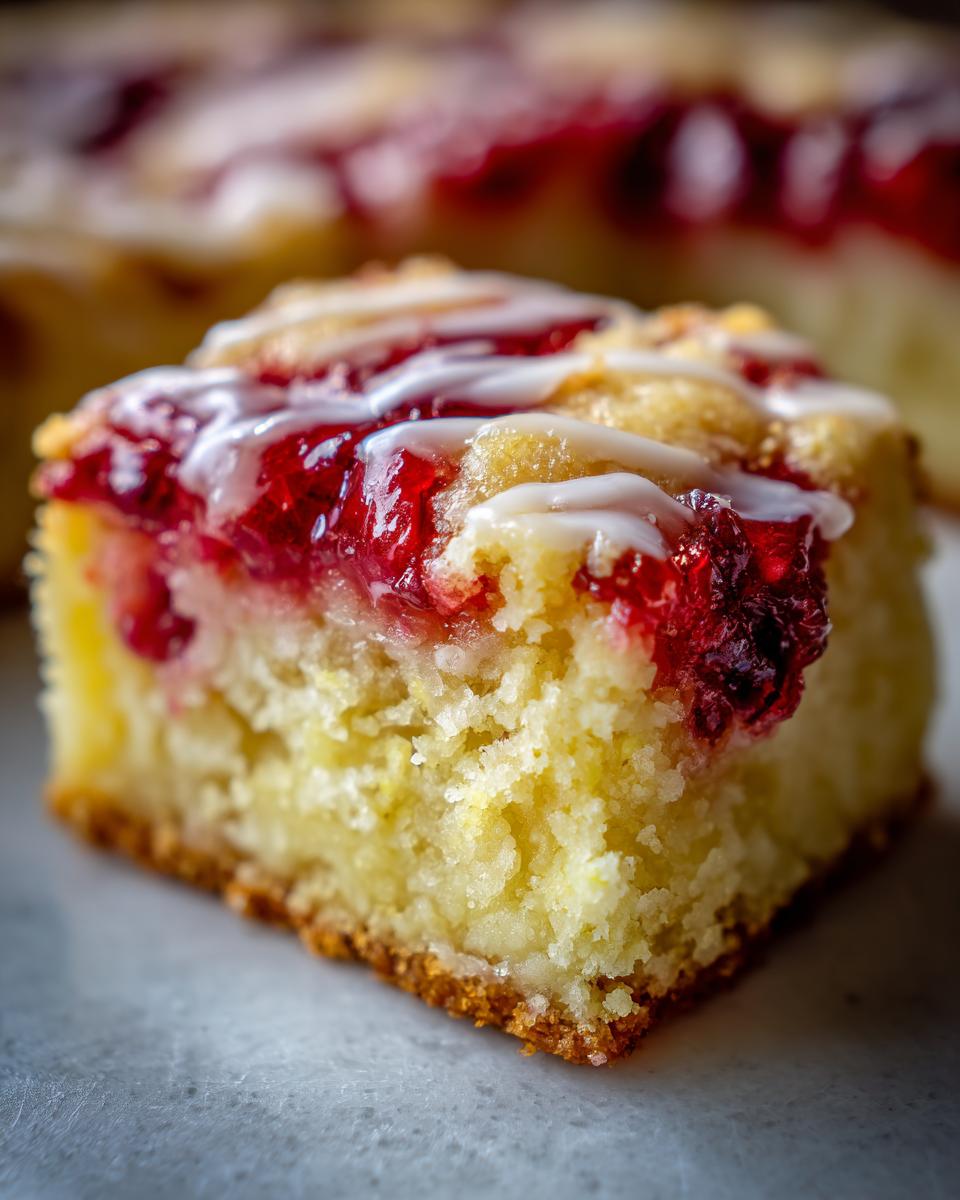 Irresistible Cranberry Lemon Squares Recipe in 60 Minutes 9 Cranberry Lemon Squares - detail 4