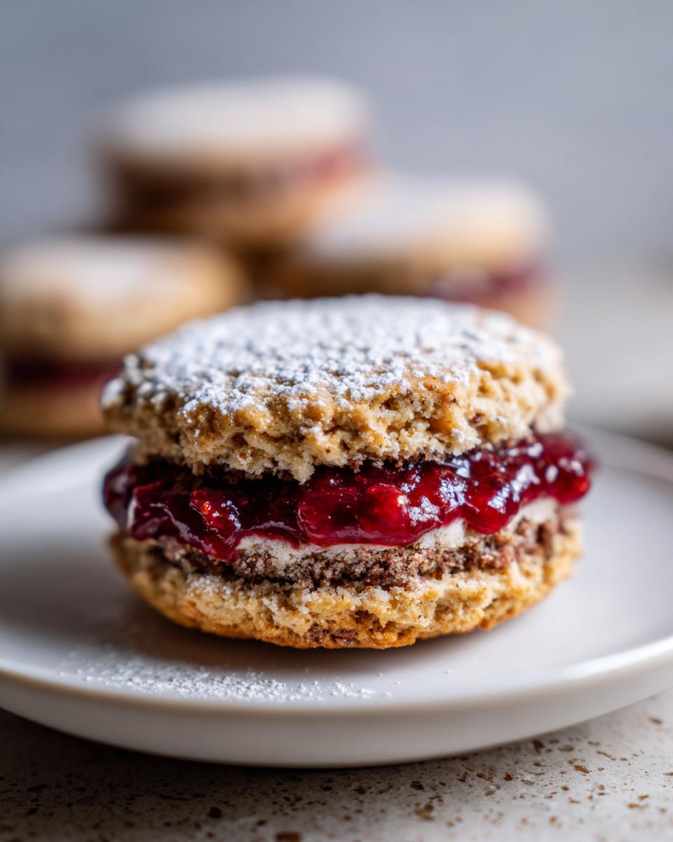 15 Irresistible Cranberry Linzer Cookies You'll Crave 7 Cranberry Linzer Cookies - detail 2