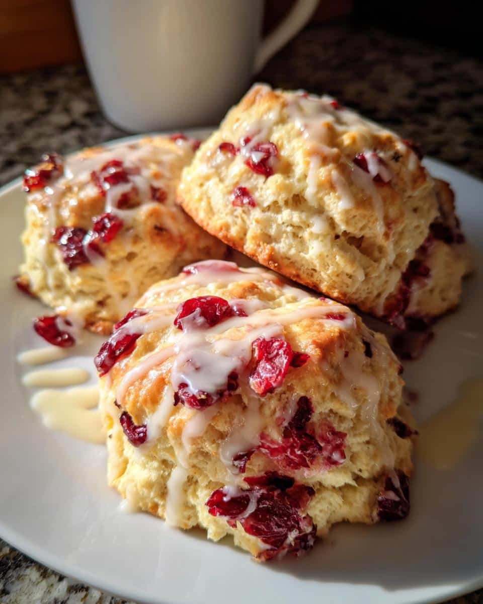 Cranberry Maple Scones - detail 1