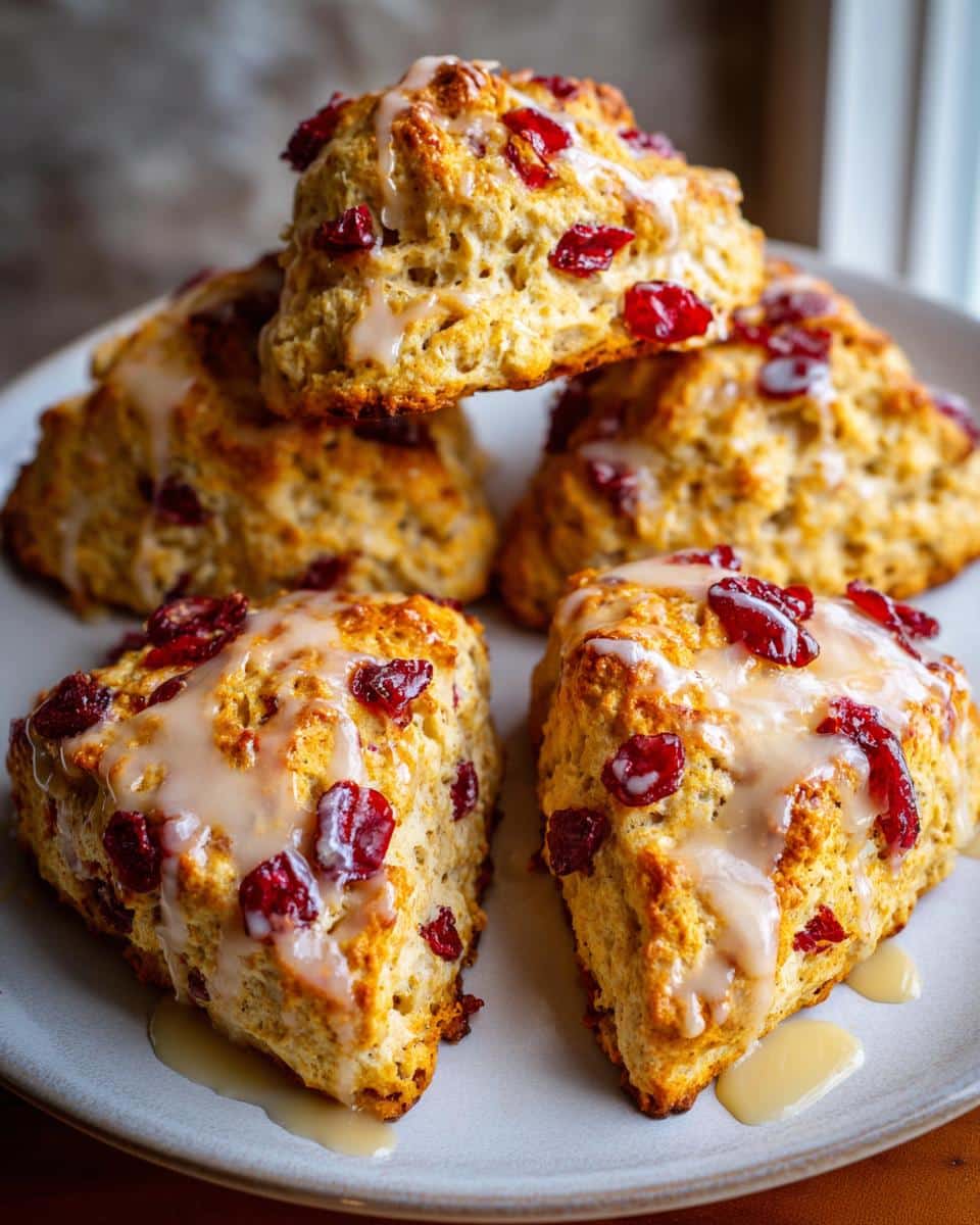 Cranberry Maple Scones - detail 2