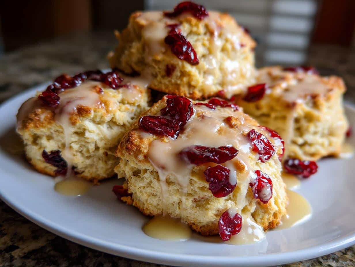 Cranberry Maple Scones