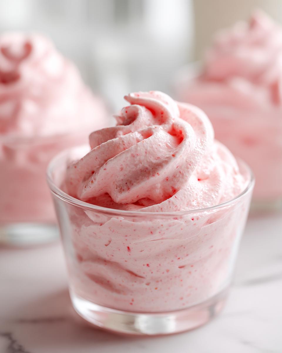 Cranberry Mousse Cups - detail 1